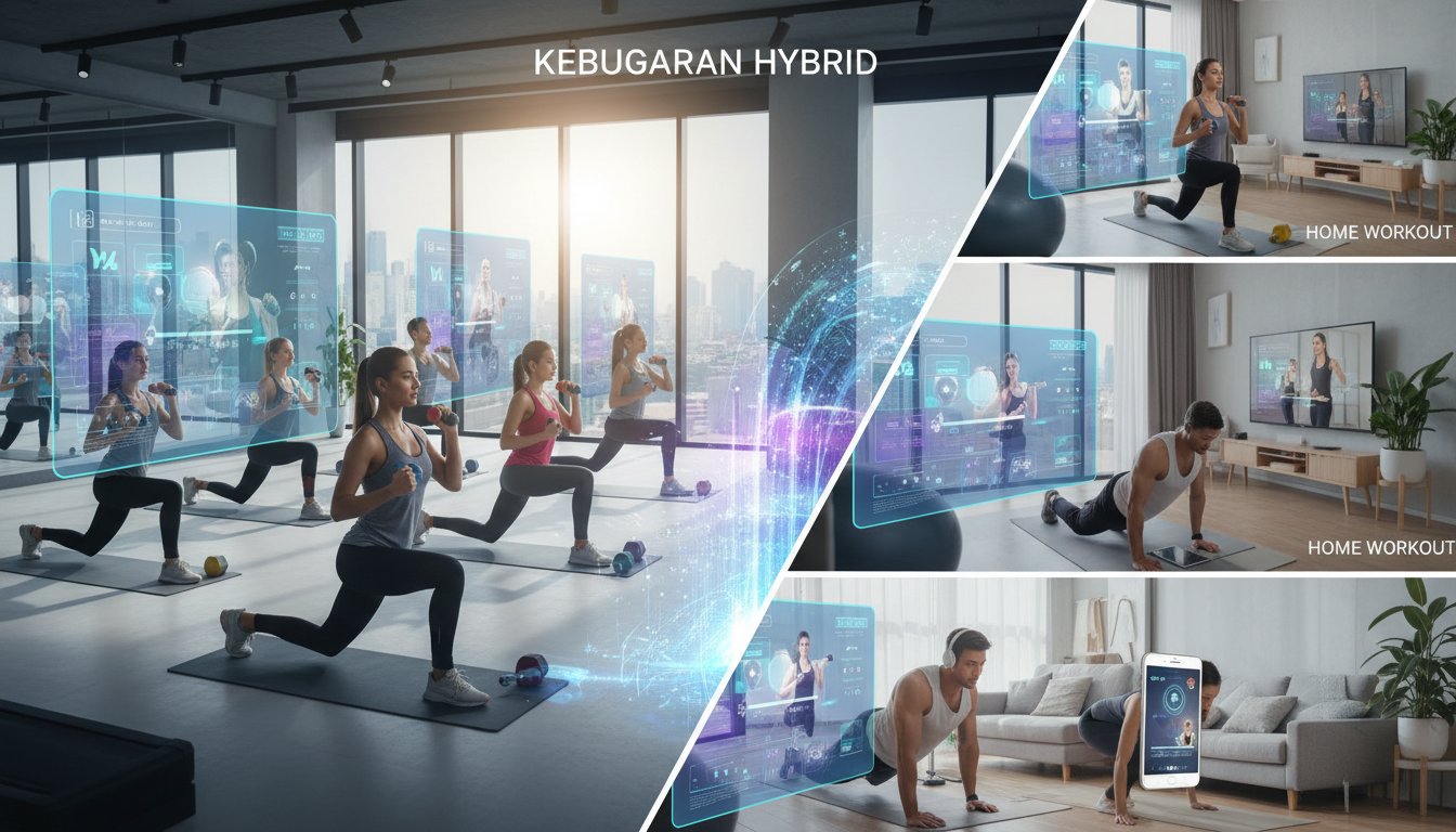 Kebugaran Hybrid: Masa Depan Gym antara Ruang Fisik dan Virtual